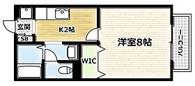 セジュール雅II 105 ｜ 京都府京田辺市三山木谷ノ上（賃貸アパート1K・1階・26.93㎡） その2