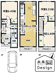 宇治市小倉町蓮池 新築戸建住宅