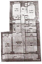 ハイホーム第2志津駅前 4LDKの間取図画像