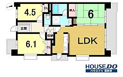 間取図画像 3LDK