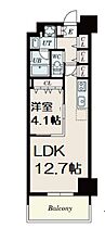 Dimus北浜  ｜ 大阪府大阪市中央区高麗橋1丁目（賃貸マンション1LDK・14階・40.83㎡） その2