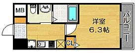 グランパシフィック聖天坂  ｜ 大阪府大阪市西成区岸里東1丁目（賃貸マンション1K・4階・21.60㎡） その2