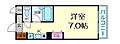エスリード本町7階6.8万円