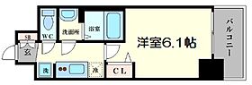 プレサンス南堀江ザ・センス  ｜ 大阪府大阪市西区南堀江3丁目（賃貸マンション1K・14階・21.46㎡） その2