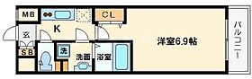 エグゼ北大阪  ｜ 大阪府大阪市淀川区十三東1丁目（賃貸マンション1K・2階・24.45㎡） その2