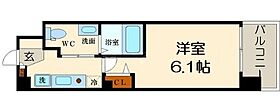 アスリート本町リバーウエスト  ｜ 大阪府大阪市西区川口1丁目（賃貸マンション1K・3階・21.00㎡） その2