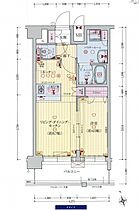 プレサンス難波インフィニティ  ｜ 大阪府大阪市浪速区日本橋東2丁目（賃貸マンション1LDK・11階・32.49㎡） その2