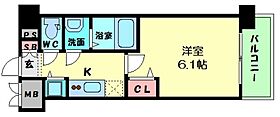 プレサンス京町堀ノース  ｜ 大阪府大阪市西区京町堀3丁目（賃貸マンション1K・10階・21.66㎡） その2