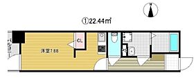 グランパシフィック玉出  ｜ 大阪府大阪市西成区玉出中1丁目（賃貸マンション1R・5階・22.44㎡） その2