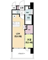 セレニテ阿波座ミラク  ｜ 大阪府大阪市西区川口3丁目（賃貸マンション1LDK・6階・27.30㎡） その2