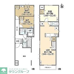 Kolet西荻窪 1SLDKの間取り