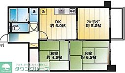 吉祥寺オリンピックマンション 1階3DKの間取り