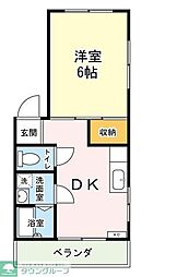間取図画像 2DK