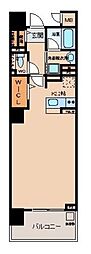 ロイヤルパークス花小金井 ワンルームの間取図画像