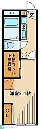 レオパレスSirHouse 1Kの間取図画像