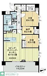 ザ・ライオンズ杉並善福寺川緑地 3LDKの間取図画像