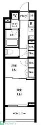 セジョリ高井戸 1DKの間取図画像