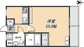 セレブ鴻池 402 ｜ 大阪府東大阪市西鴻池町1丁目1-35（賃貸マンション1K・4階・28.80㎡） その2