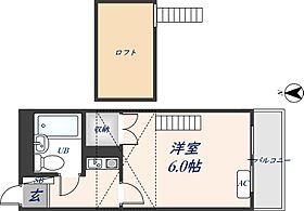 ヨーロピアンKS 206 ｜ 大阪府大東市北条6丁目8-17（賃貸アパート1K・2階・16.00㎡） その2