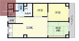 メガロコープ平野  ｜ 大阪府大阪市平野区平野宮町1丁目（賃貸マンション3LDK・9階・70.00㎡） その2