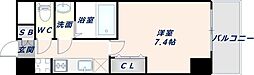 Osaka Metro千日前線 今里駅 徒歩4分の賃貸マンション 9階1Kの間取り