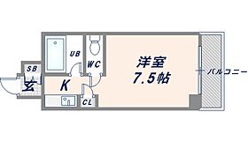 大阪府東大阪市長田東3丁目（賃貸マンション1R・12階・22.10㎡） その2