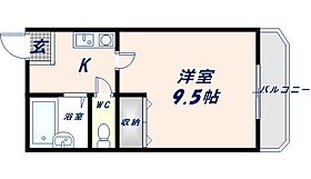 大阪府東大阪市高井田元町1丁目（賃貸マンション1K・3階・25.00㎡） その2