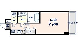 大阪府東大阪市西堤2丁目（賃貸マンション1K・6階・22.93㎡） その2