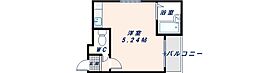 大阪府東大阪市小阪本町1丁目（賃貸マンション1R・6階・17.00㎡） その2