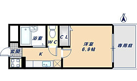 大阪府東大阪市金岡4丁目（賃貸アパート1K・3階・22.12㎡） その2