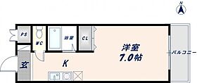 大阪府東大阪市長堂3丁目（賃貸マンション1K・4階・21.32㎡） その2