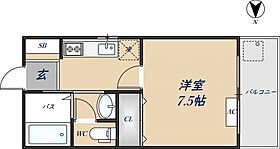 サンフィエルト吉田 201 ｜ 大阪府東大阪市今米1丁目14-3（賃貸マンション1K・2階・24.65㎡） その2