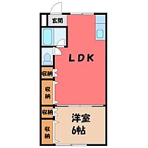 茨城県結城市大字結城（賃貸マンション1LDK・2階・43.60㎡） その2