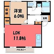 茨城県古河市下辺見（賃貸アパート1LDK・2階・43.70㎡） その2