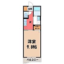 プロムナード ベル  ｜ 茨城県結城市大字結城（賃貸マンション1K・1階・30.75㎡） その2