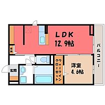 茨城県筑西市下中山（賃貸アパート1LDK・2階・42.79㎡） その2