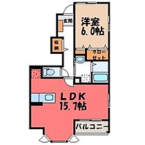 茨城県結城市大字結城（賃貸アパート1LDK・1階・52.74㎡） その2