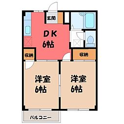 🉐敷金礼金0円！🉐東武日光線 合戦場駅 徒歩3分