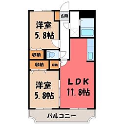 東北新幹線 小山駅 徒歩15分