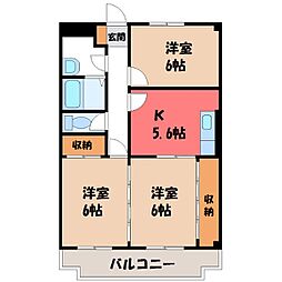 🉐敷金礼金0円！🉐東北本線 小山駅 徒歩23分
