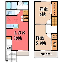 🉐敷金礼金0円！🉐水戸線 川島駅 徒歩15分