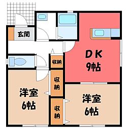 東北本線 小山駅 バス11分 小山高校下車 徒歩6分