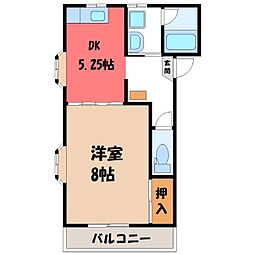 間取図画像 1DK