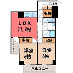 🉐敷金礼金0円！🉐東北本線 小山駅 徒歩11分