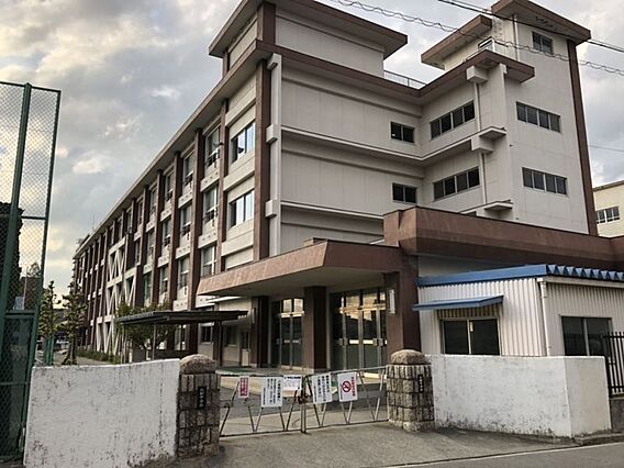 北部中学校まで...