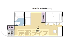 京都府京田辺市三山木谷垣内（賃貸アパート1R・2階・17.00㎡） その2