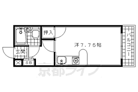 京都府宇治市五ヶ庄野添（賃貸マンション1K・2階・20.65㎡） その2