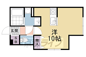 グローバルパレス 202 ｜ 京都府京都市伏見区深草西浦町3丁目（賃貸アパート1R・2階・26.85㎡） その2