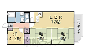 大阪府枚方市星丘4丁目（賃貸アパート3LDK・2階・59.62㎡） その1