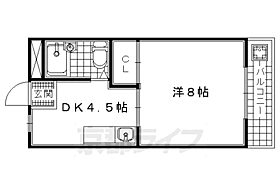 京都府京田辺市田辺鳥本（賃貸マンション1DK・3階・23.19㎡） その2